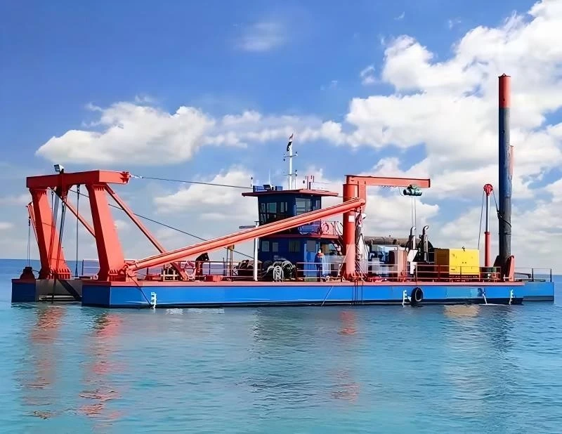 Cutter suction dredger hydraulic system