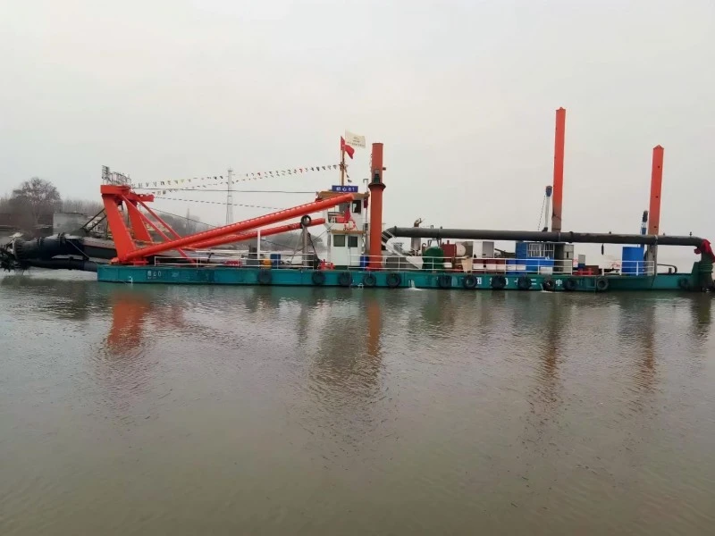 Cutter suction dredger pump detail