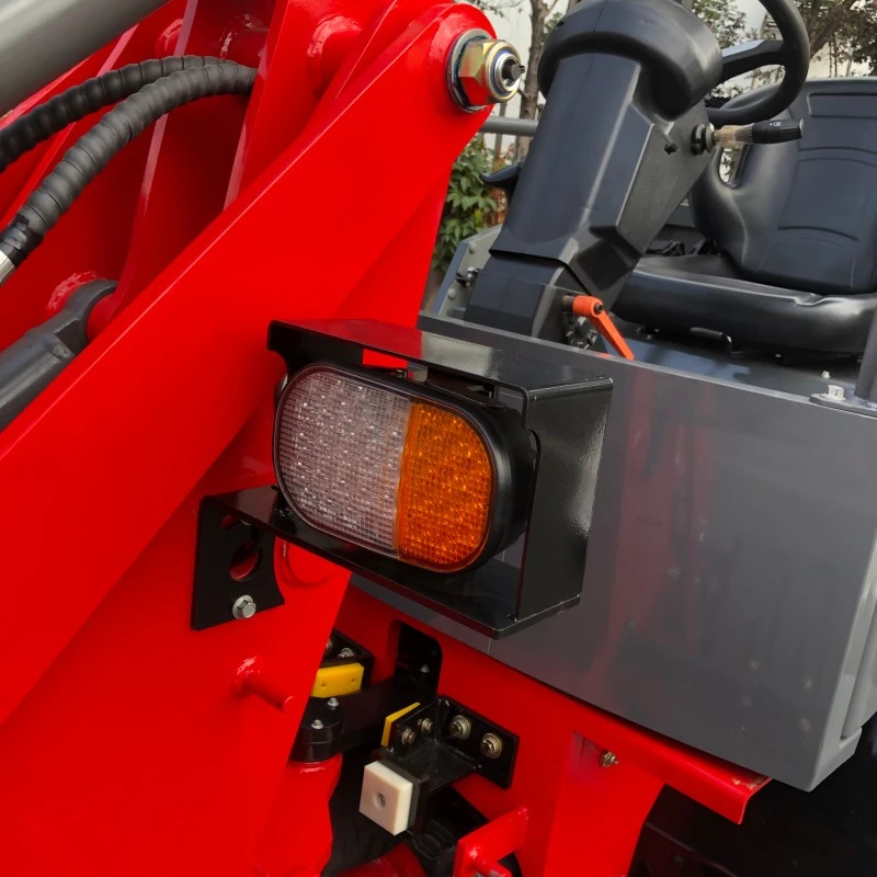 EV300 electric loader hydraulic system detail