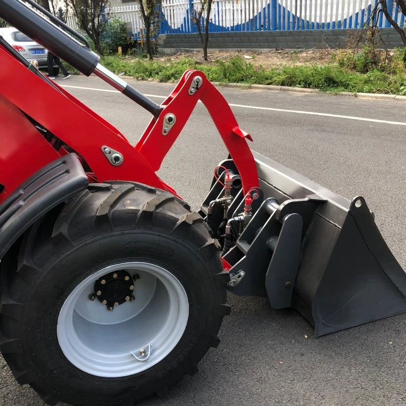 EV300 electric loader in operation