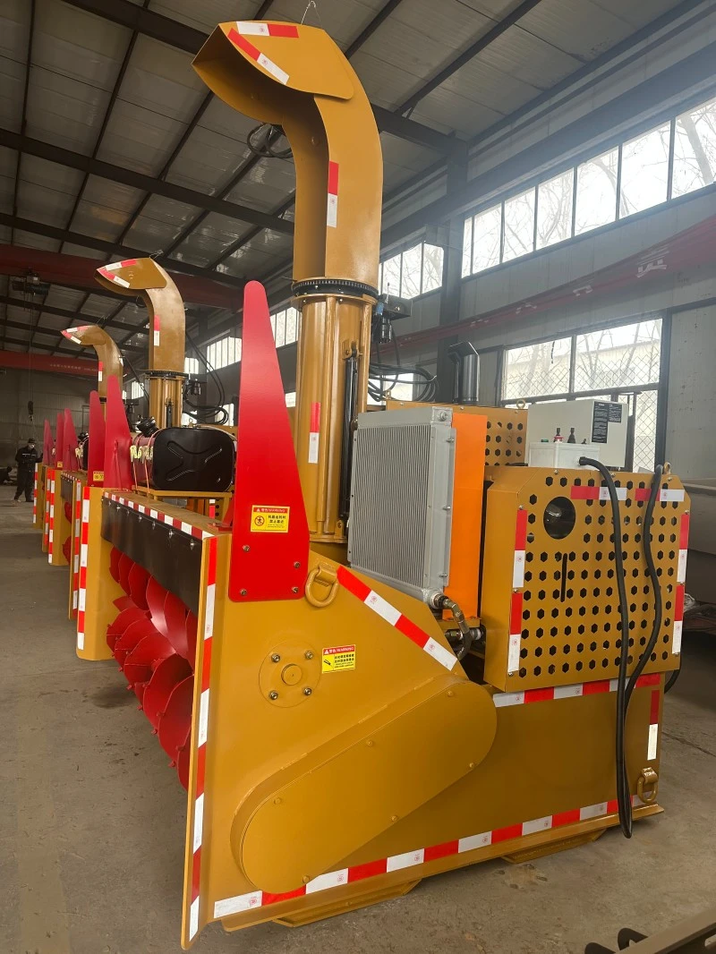 Large Double Auger Snow Blower