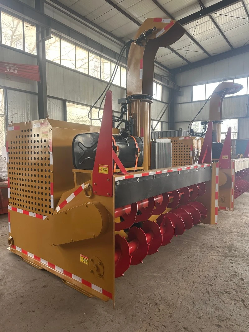 Large Double Auger Snow Blower