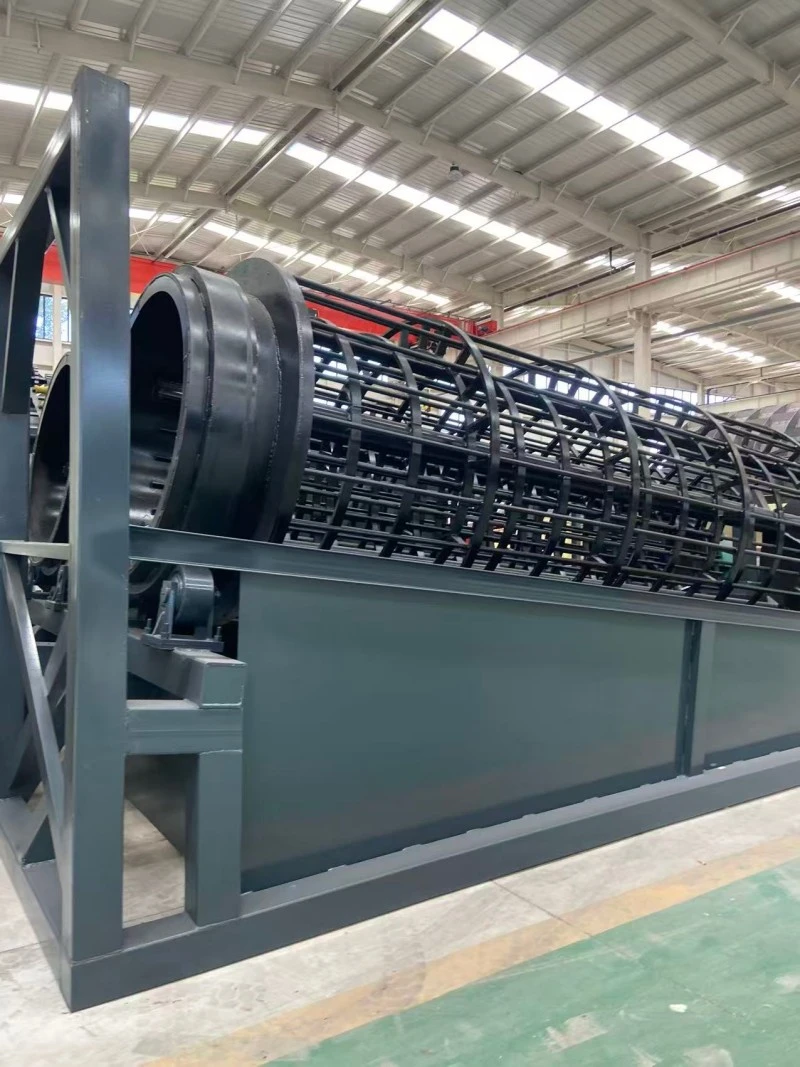 Dewatering screen on site